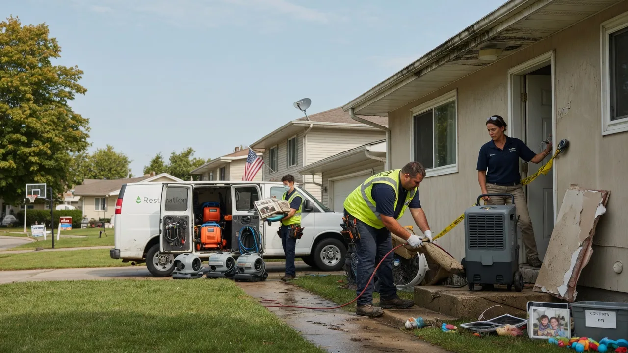 Water Damage Restoration in Norwalk, IA near me